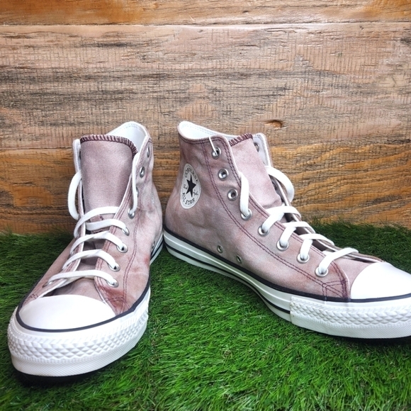 New Converse Chuck Taylor All Star High 'Washed Canvas - Kava Bliss' A02585C - Picture 7 of 11